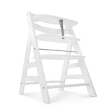 Hauck Alpha+ wooden highchair white, UK version