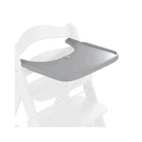 Hauck Alpha wooden highchair tray in grey, UK version