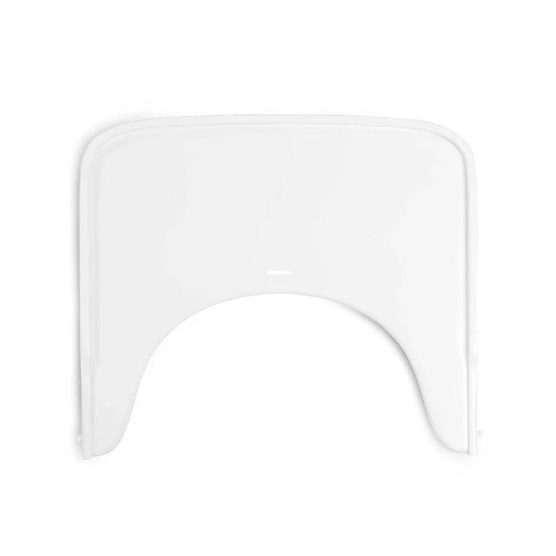 Hauck Alpha wooden highchair tray in white, UK version