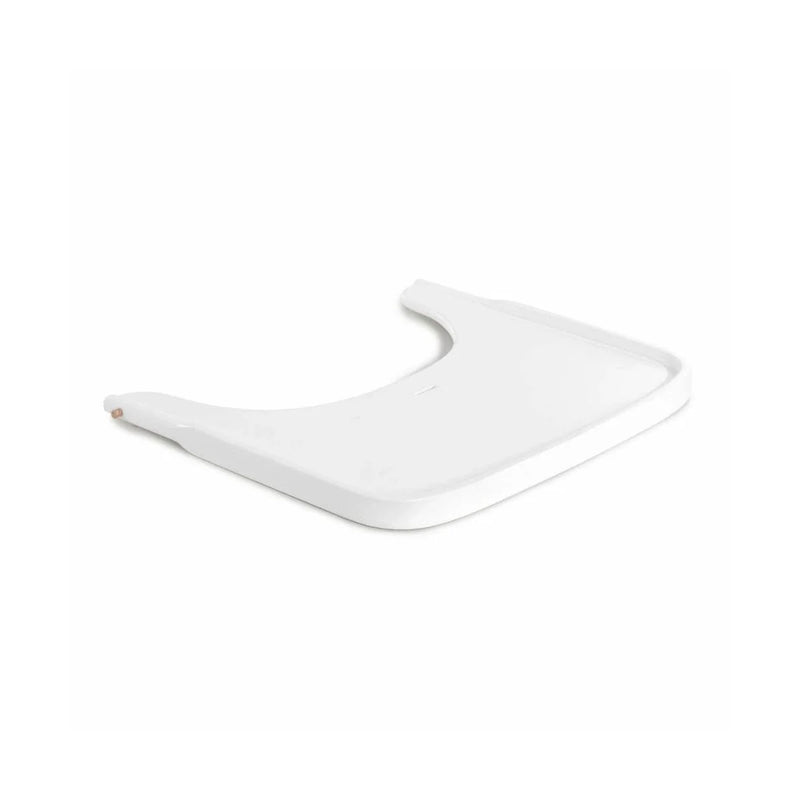 Hauck Alpha wooden highchair tray in white, UK version