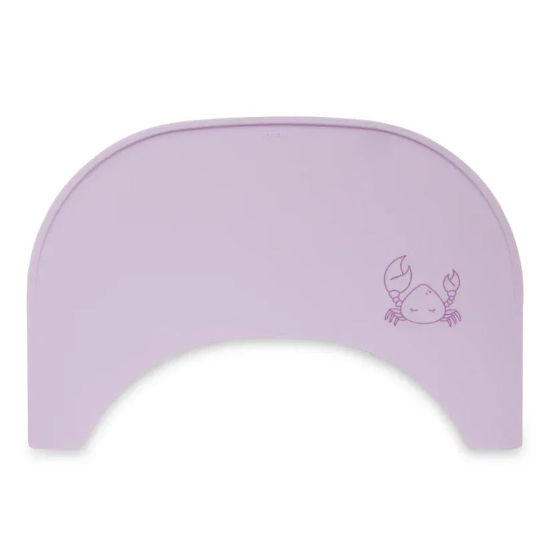 Hauck highchair tray mat Crab Lavender, UK version