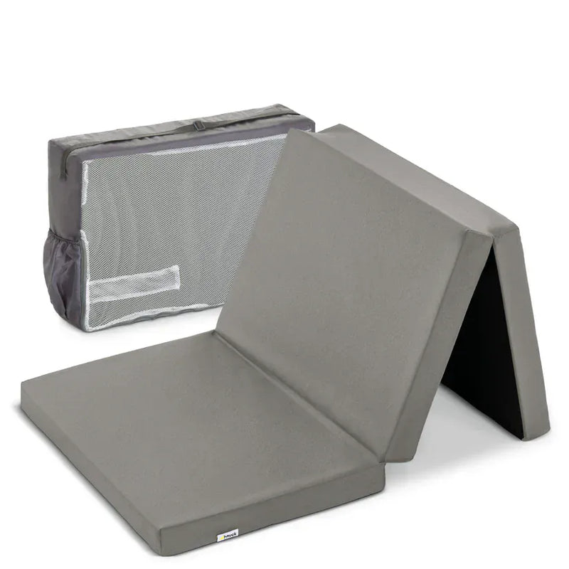 Hauck travel cot mattress grey 120 x 60 cm (British brand)