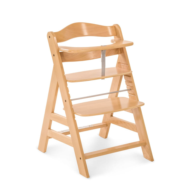 Hauck Alpha+ wooden highchair bundle natural - British product