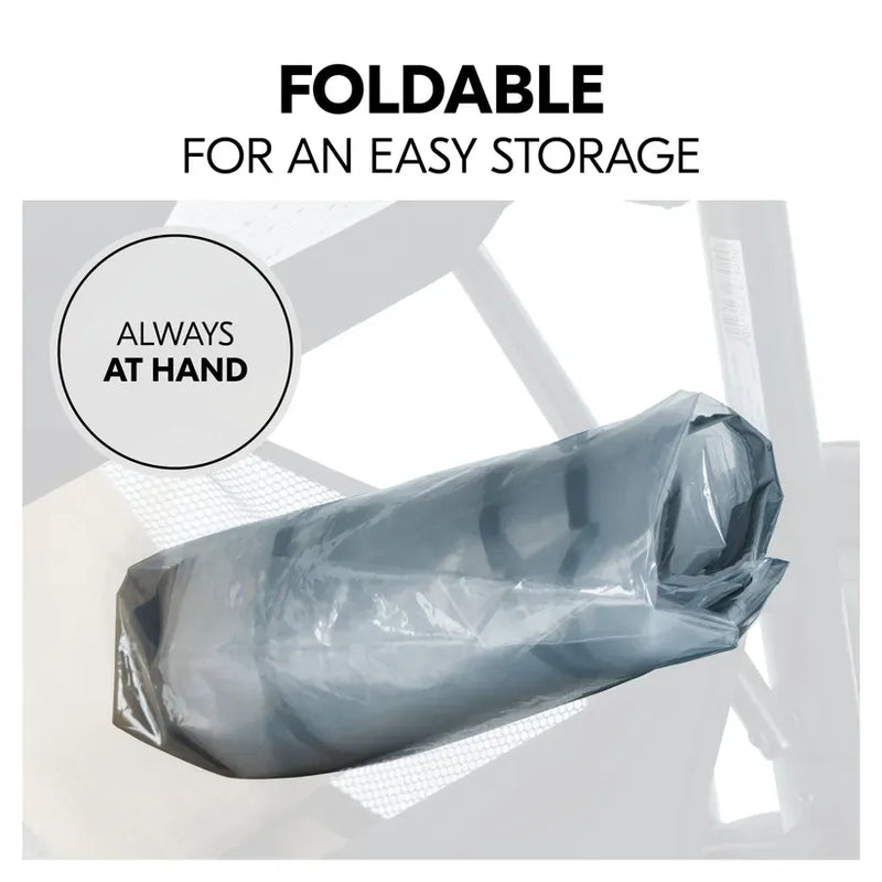 Hauck pushchair raincover for 3-wheel pushchairs (British brand)