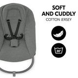 Hauck Alpha Bouncer Premium in Dark Grey - British product