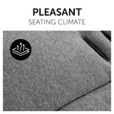 Hauck pram seat liner in charcoal - British product