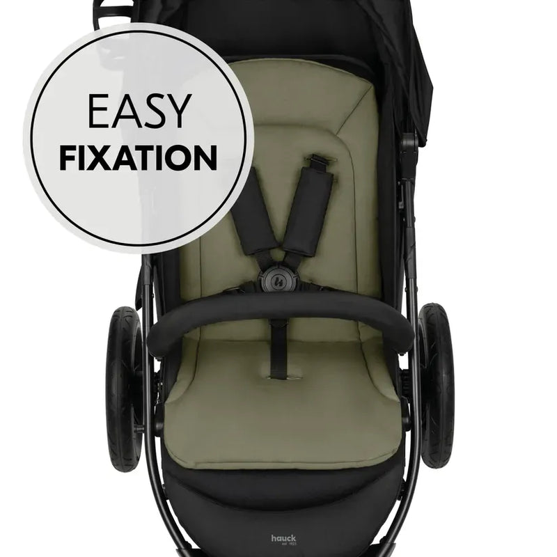 Hauck seat liner olive 70x37cm - British product