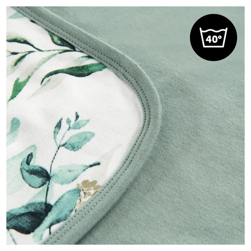 Hauck Snuggle N Dream baby blanket Leaves Mint - British product
