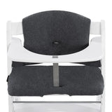 Hauck Highchair Pad Select in Jersey Charcoal (British brand)