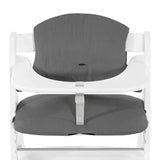 Hauck Highchair Pad Select muslin dark grey, UK version