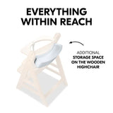 Hauck highchair box S white - British product