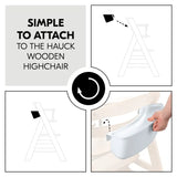 Hauck highchair box S white - British product
