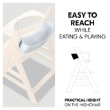 Hauck highchair box S white - British product