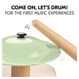 Hauck Play Drums S wooden baby drum set with cymbal, UK version