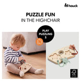 Hauck Play Puzzling S puzzle in silicone and wood (British brand)