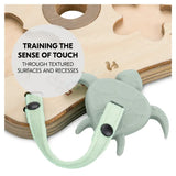 Hauck Play Puzzling S puzzle in silicone and wood (British brand)
