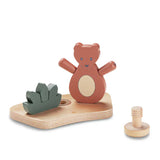Hauck Play Shaking S wooden bear toy (British brand)