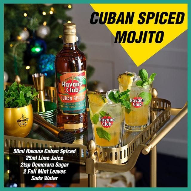 Havana Club Cuban Spiced Rum 70cl
