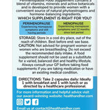 Health & Her Perimenopause Multi-nutrient Support Supplement Capsules    60 per pack