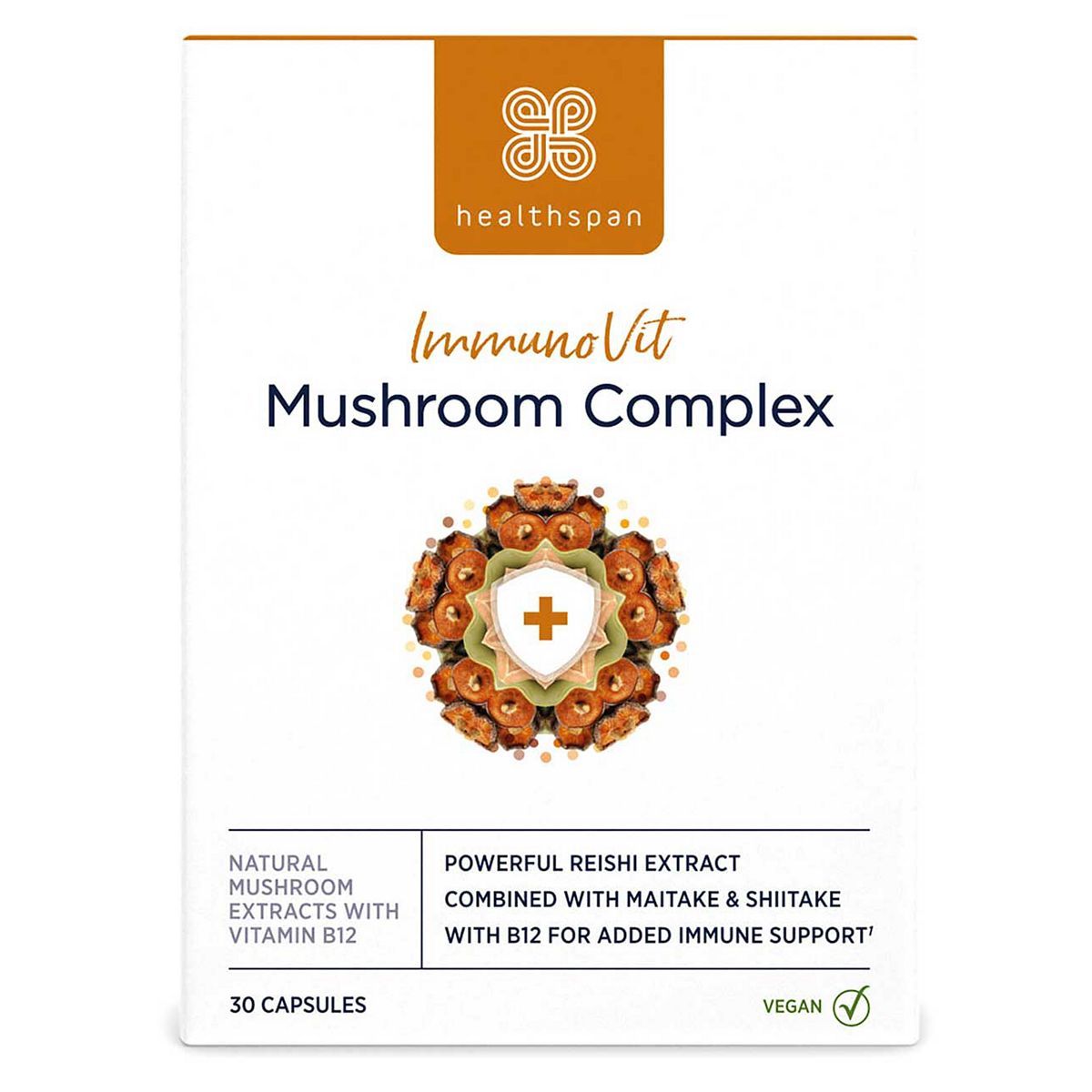 Healthspan Mushroom Complex - 30 Tablets