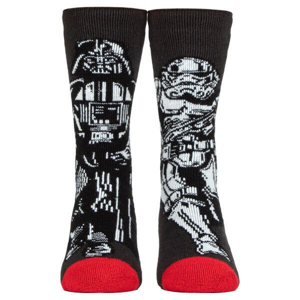 Heat Holders Lite Mens Novelty Star Wars Socks 6-11 UK Darth & Stormtrooper / 1EA