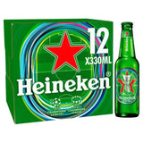 Heineken Lager Beer Bottles Chilled to Your Door 12 x 330ml