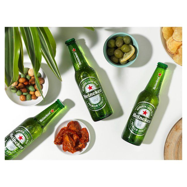 Heineken Lager Beer Bottles Chilled to Your Door 12 x 330ml