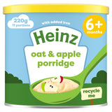 Heinz Creamy Oat & Apple Porridge Baby Food 6+ Months 240g