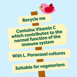 Heinz Immunity Support Baby Pouches Pear Raspberry & Yogurt 7M+   85g