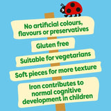 Heinz Multigrain Pumpkin Carrot & Sweetcorn Porridge Baby Food 7+ Months   200g