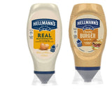Hellmann's Paket mit echter Mayonnaise und klobiger Burgersauce