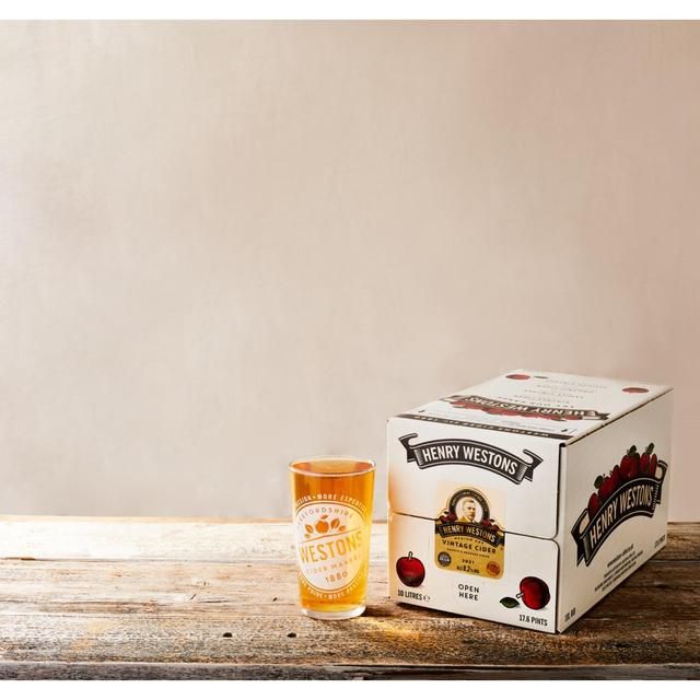 Henry Westons Vintage Bag in Box   10L