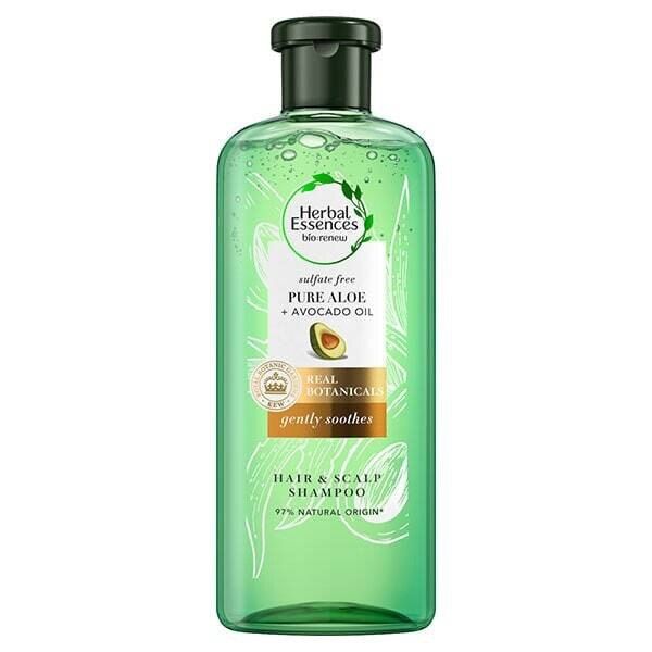 Herbal Essences Sulfate Free Shampoo, Aloe + Avocado, 380ml