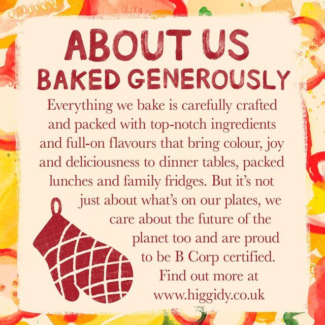 Higgidy Mediterranean Pepper & Feta Veg-Packed Quiche   400g