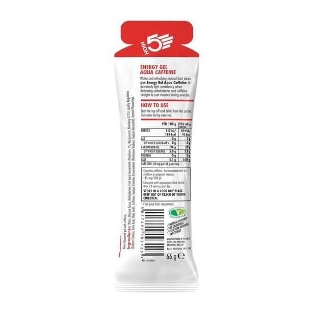 HIGH5 Energy Gel Aqua Berry 66g 66g