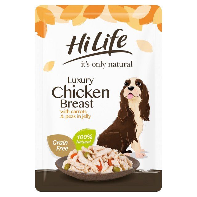 HiLife Its Only Natural - Chicken Breast peas & Carrots 100g