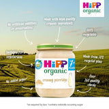 HiPP Organic Creamy Porridge Baby Food Jar 7+ Months 160g