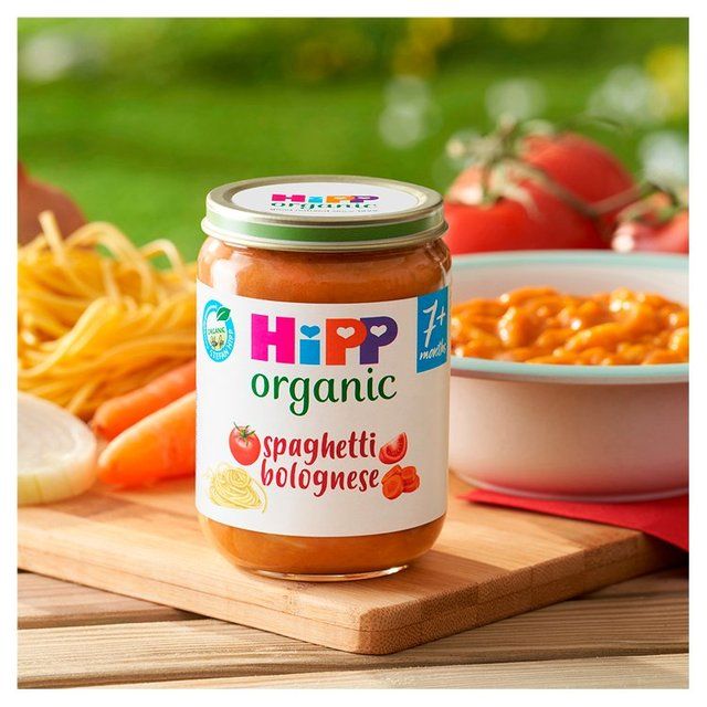 HiPP Organic Spaghetti Bolognese Baby Food Jar 7+ Months 190g