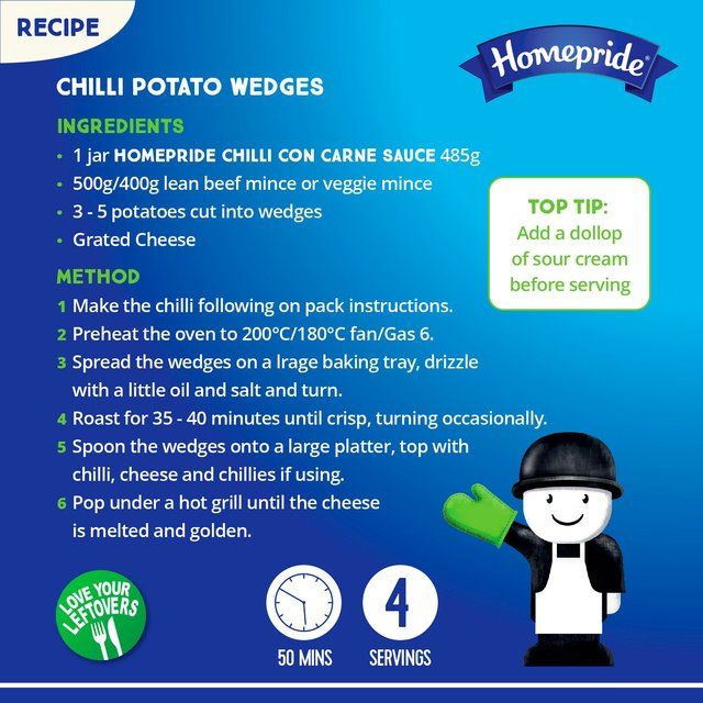 Homepride Chilli Cooking Sauce 485g