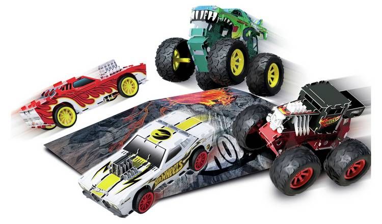 Hot Wheels Battle Monster Truck Pack