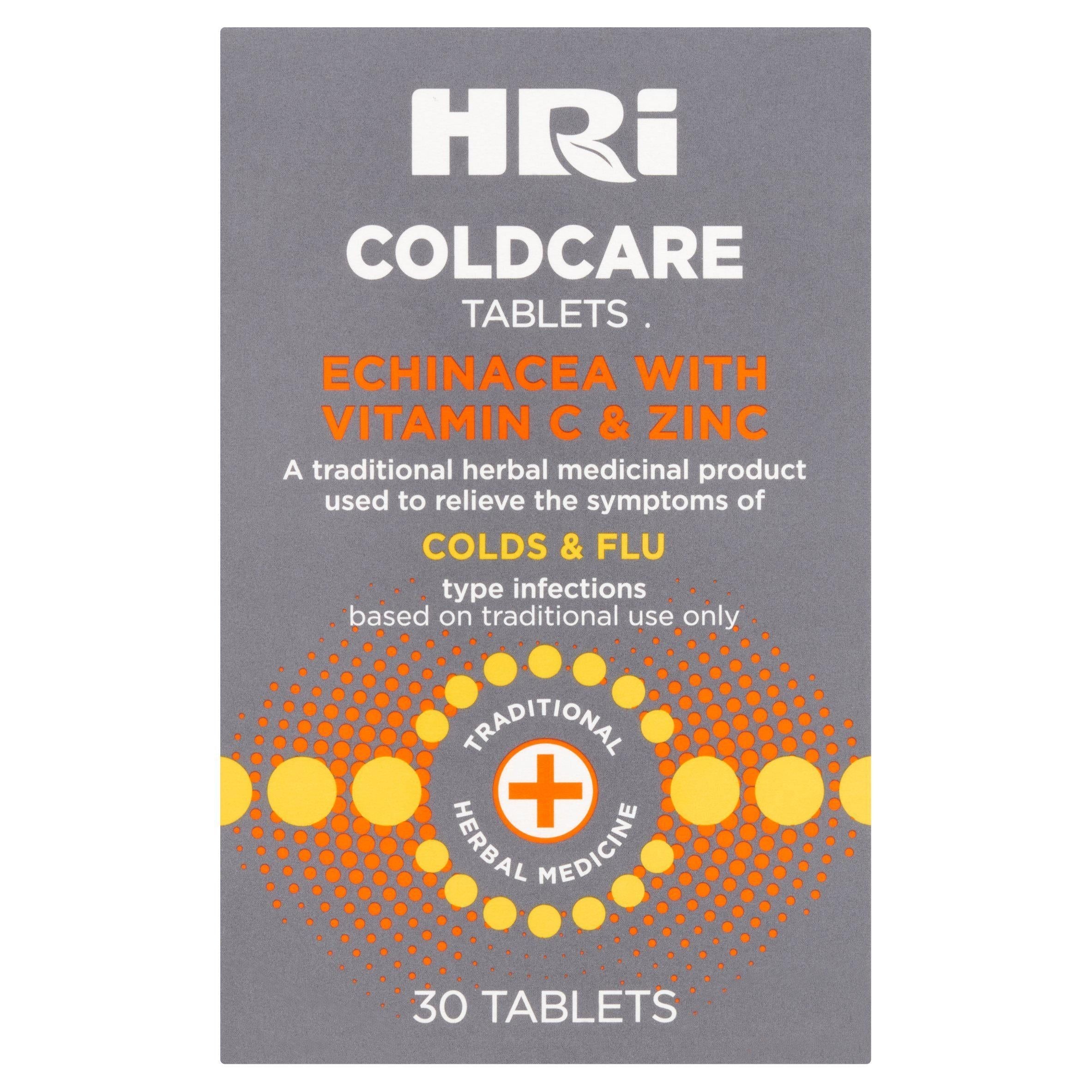 HRI Coldcare 30 Tablets