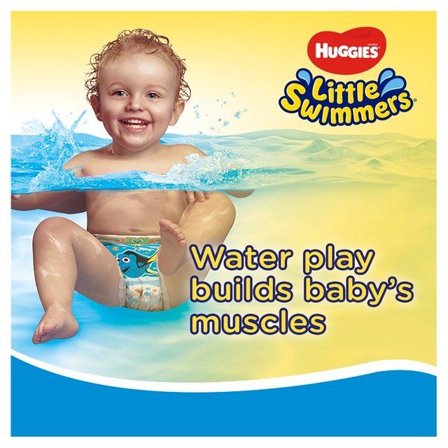 Huggies Little Swimmers Swim Nappies Size 5-6 (12-18kg) 11 per pack