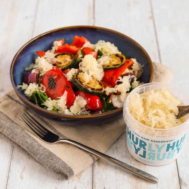 Hurly Burly Original Organic Raw Sauerkraut 300g