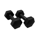 HXGN Hex Dumbbell Weights 12kg Set