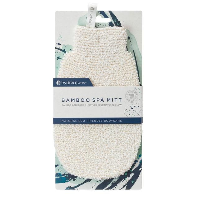 Hydrea London Bamboo Gentle Exfoliating Mitt Soft/Medium Texture