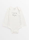 I Love My Mummy White Bodysuit 9-12 months