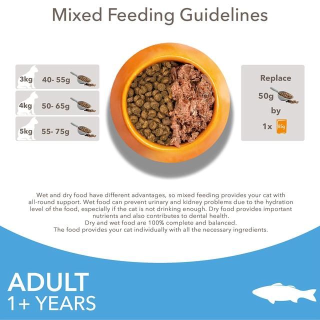 IAMS for Vitality Adult Cat Food With Ocean Fish 2kg