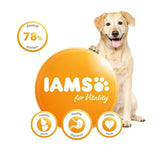IAMS for Vitality Senior Dog Food Large Breed with Fresh Chicken 12kg