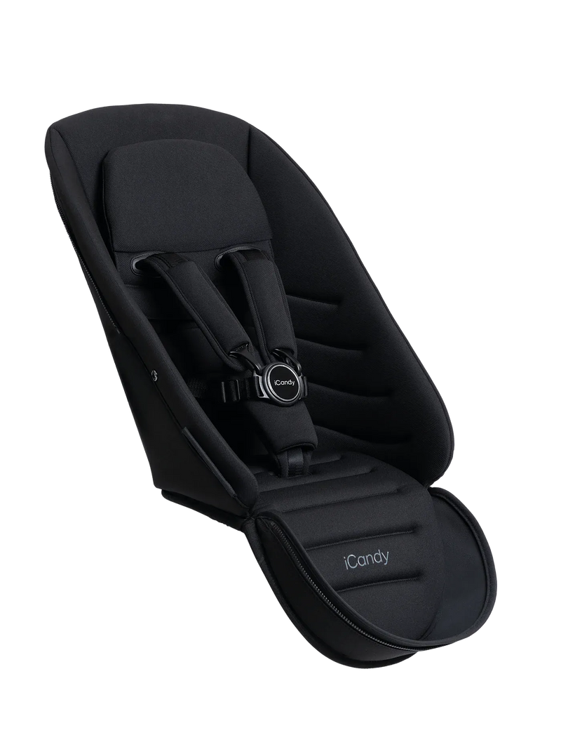 iCandy Peach 8 second seat fabric black - British product