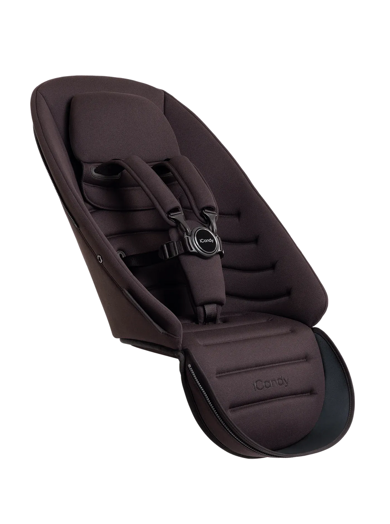 iCandy 2nd seat fabric Coffee Bean, imported from the UK